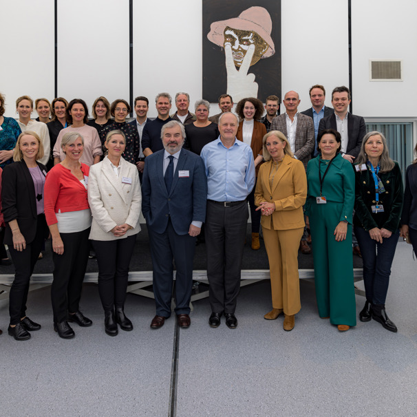 Groepsfoto OncoZON tijdens de visitatiedagen