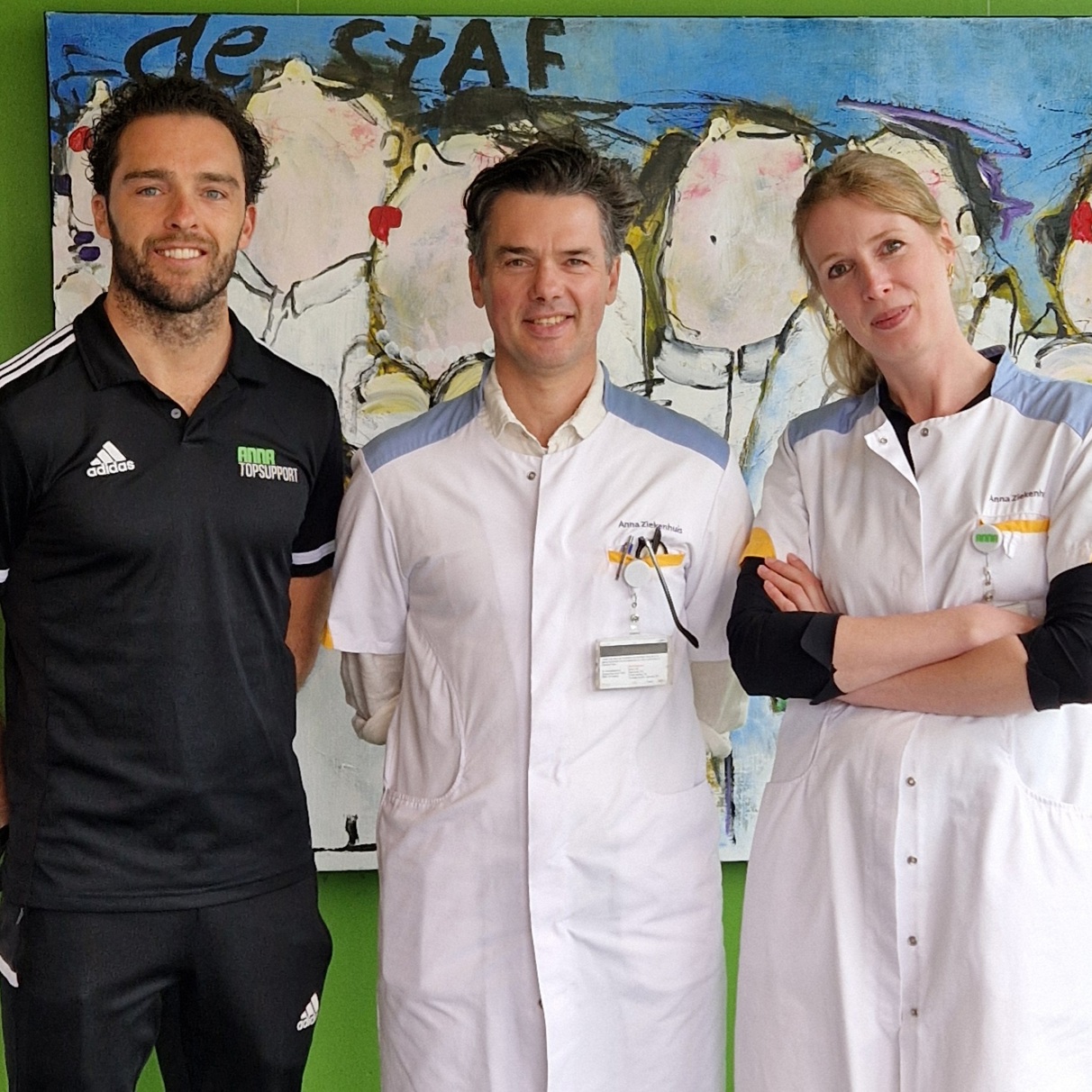 manueel therapeut, pijnspecialist en neuroloog zijn betrokken bij het rugcentrum van het Anna Ziekenhuis